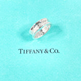 TIFFANY&Co. Ring 1837 Medium Sterling Silver 925 US Size17 Silver mens