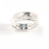 TIFFANY&Co. Ring 1837 Medium Sterling Silver 925 US Size17 Silver mens