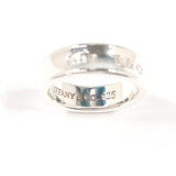 TIFFANY&Co. Ring 1837 Medium Sterling Silver 925 US Size17 Silver mens