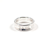 TIFFANY&Co. Ring 1837 Medium Silver925 #US 6 3/4 Silver mens Second hand