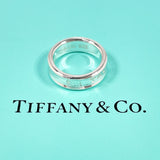 TIFFANY&Co. Ring 1837 Medium Silver925 #US 6 3/4 Silver mens Second hand