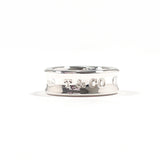 TIFFANY&Co. Ring 1837 Medium Silver925 #US 4 3/4 Silver Women Second hand