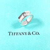 TIFFANY&Co. Ring 1837 Medium Silver925 #US 4 1/4 Silver Women Second hand