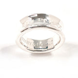 TIFFANY&Co. Ring 1837 Medium Silver925 #US 4 1/4 Silver Women Second hand