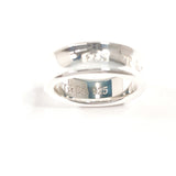 TIFFANY&Co. Ring 1837 Medium Silver925 #US 6 1/4 Silver unisex Second hand