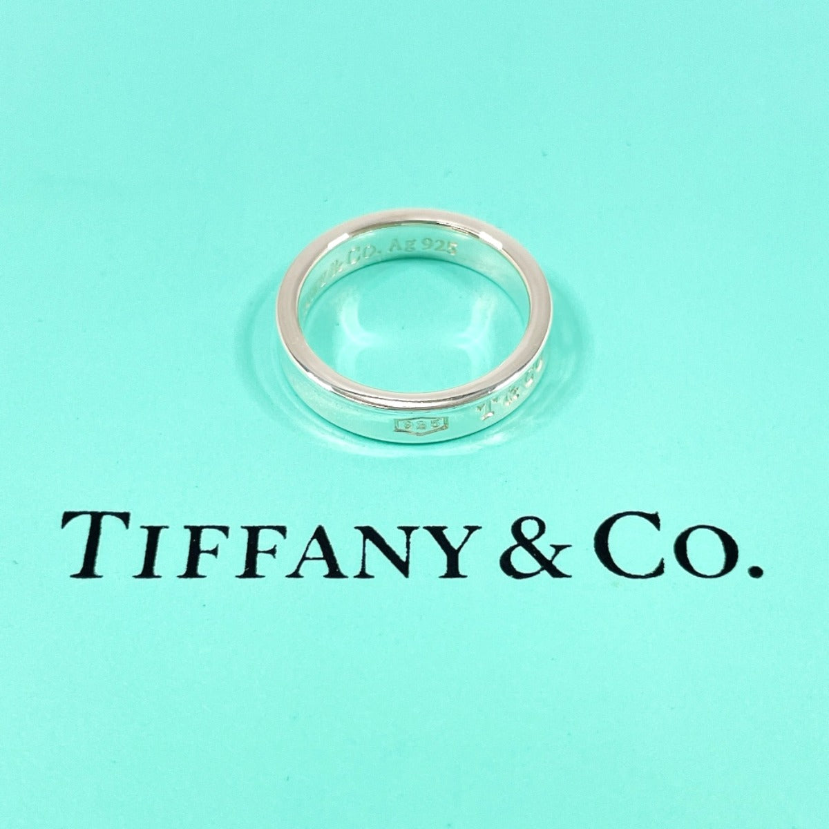 TIFFANY&Co. Ring 1837 Narrow Silver925 #US 5 1/4 Silver Women