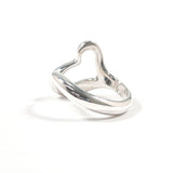 TIFFANY&Co. Ring Open heart Elsa Peretti Silver925 #US 5 Silver Women Second hand