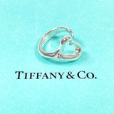 TIFFANY&Co. Ring Open heart Elsa Peretti Silver925 #US 5 1/2 Silver Women Second hand