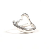 TIFFANY&Co. Ring Open heart Elsa Peretti Silver925 #US 5 1/2 Silver Women Second hand