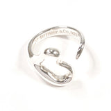 TIFFANY&Co. Ring Open heart Elsa Peretti Silver925 #US 5 1/2 Silver Women Second hand