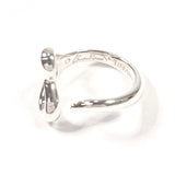 TIFFANY&Co. Ring Open heart Elsa Peretti Silver925 #US 5 1/2 Silver Women Second hand