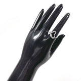 TIFFANY&Co. Ring Open heart Elsa Peretti Silver925 #US 5 1/2 Silver Women Second hand