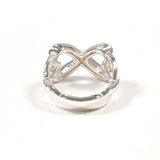 TIFFANY&Co. Ring Double rubbing heart Paloma Picasso Silver925 #US 5 1/4 Silver Women Second hand
