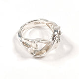 TIFFANY&Co. Ring Double rubbing heart Paloma Picasso Silver925 #US 5 1/4 Silver Women Second hand