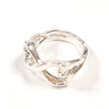 TIFFANY&Co. Ring Double rubbing heart Paloma Picasso Silver925 #US 5 1/4 Silver Women Second hand