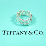 TIFFANY&Co. Ring Love & kiss Paloma Picasso Silver925 #US 4 3/4 Silver Women Second hand