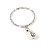 TIFFANY&Co. Ring teardrop Elsa Peretti Silver925 #US 5 3/4 Silver Women Second hand