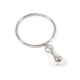 TIFFANY&Co. Ring teardrop Elsa Peretti Silver925 #US 5 3/4 Silver Women Second hand