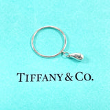 TIFFANY&Co. Ring teardrop Elsa Peretti Silver925 #US 5 3/4 Silver Women Second hand