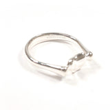 TIFFANY&Co. Ring Bean Elsa Peretti Silver925 #US 6 1/4 Silver Women Second hand