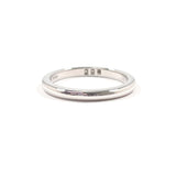 TIFFANY&Co. Ring Wedding band ring Forever Pt950Platinum/diamond #US 4 Silver Women Second hand