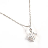 TIFFANY&Co. Necklace Atlas cube Silver925 Silver Women Second hand