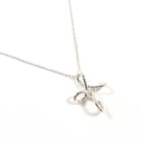 TIFFANY&Co. Necklace Infinity cross Elsa Peretti Silver925 Silver Women Second hand
