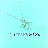 TIFFANY&Co. Necklace Infinity cross Elsa Peretti Silver925 Silver Women Second hand