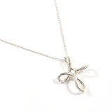 TIFFANY&Co. Necklace Infinity cross Elsa Peretti Silver925 Silver Women Second hand