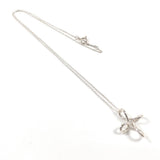 TIFFANY&Co. Necklace Infinity cross Elsa Peretti Silver925 Silver Women Second hand