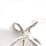 TIFFANY&Co. Necklace Infinity cross Elsa Peretti Silver925 Silver Women Second hand