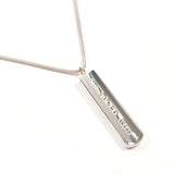 TIFFANY&Co. Necklace 1837 Bar Pendant Silver925 Silver unisex Second hand