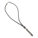 TIFFANY&Co. Necklace Atlas bar Silver925/rubber Silver unisex Second hand