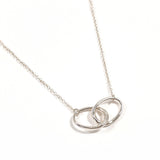 TIFFANY&Co. Necklace Double loop Elsa Peretti Silver925 Silver Women Second hand