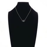 TIFFANY&Co. Necklace Double loop Elsa Peretti Silver925 Silver Women Second hand