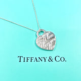 TIFFANY&Co. Necklace Notes Heart Tag Silver925 Silver Women Second hand