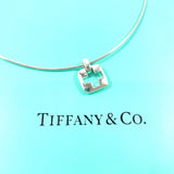 TIFFANY&Co. Necklace Pierced Cross Silver925 Silver unisex Second hand