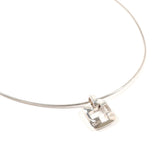 TIFFANY&Co. Necklace Pierced Cross Silver925 Silver unisex Second hand