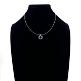 TIFFANY&Co. Necklace Pierced Cross Silver925 Silver unisex Second hand