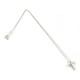 TIFFANY&Co. Necklace Tenderness Heart Cross Paloma Picasso Silver925 Silver Women Second hand