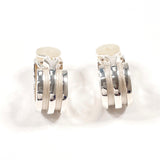 TIFFANY&Co. Earring Grooved Double line Silver925 Silver Women Second hand