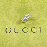GUCCI Ring knot Silver925 #US 6 1/4 Silver unisex Second hand