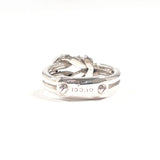 GUCCI Ring knot Silver925 #US 6 1/4 Silver unisex Second hand