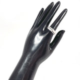 GUCCI Ring Bamboo Silver925 #US 7 Silver mens Second hand