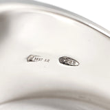GUCCI Ring Hexagon Signet Silver925 #US 8 1/4 Silver mens Second hand