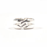 GUCCI Ring Knot infinity Silver925 #US 7 3/4 Silver mens Second hand