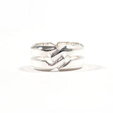 GUCCI Ring Knot infinity Silver925 #US 7 3/4 Silver mens Second hand