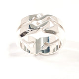 GUCCI Ring Knot infinity Silver925 #US 7 3/4 Silver mens Second hand