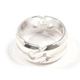 GUCCI Ring Knot infinity Silver925 #US 7 3/4 Silver mens Second hand