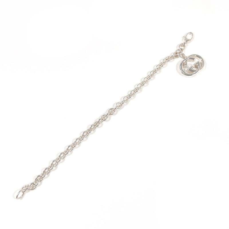 GUCCI bracelet Interlocking G Silver925 Silver unisex Second hand